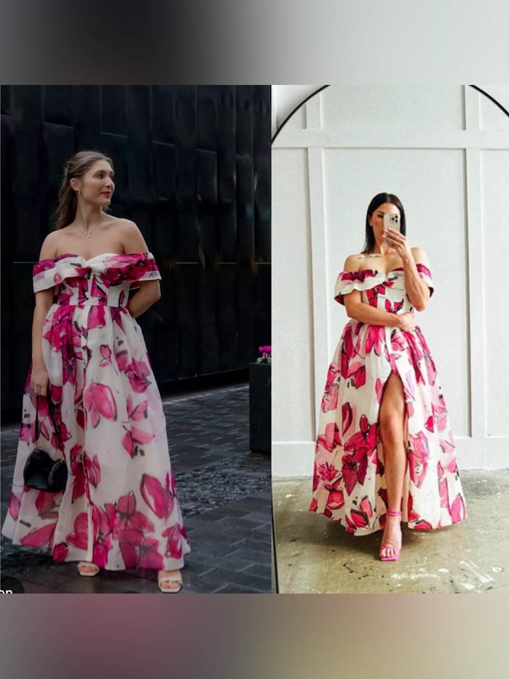 NWT Aje Cordelia Corsetted Maxi Dress In Falling Florals Pink Size 12 - Picture 3 of 11